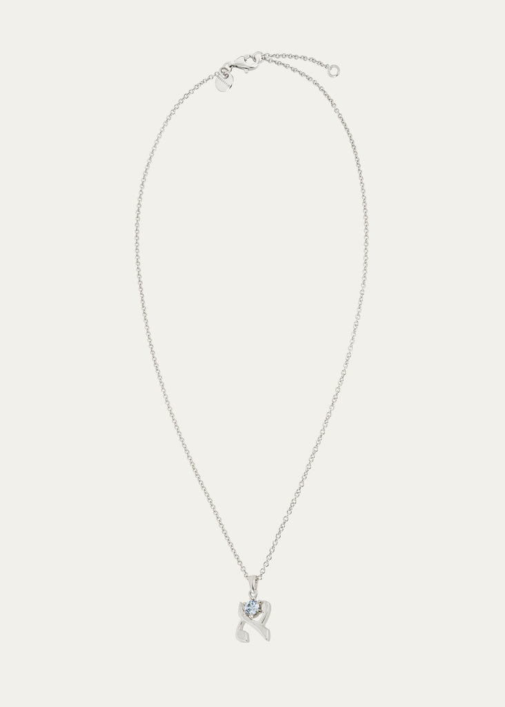 18K Yellow Gold Rolo Chain with ALEF Pendant – Adjustable 16-18 inches